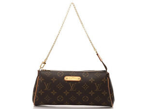 LOUIS VUITTON Eva Handbag Monogram Brown